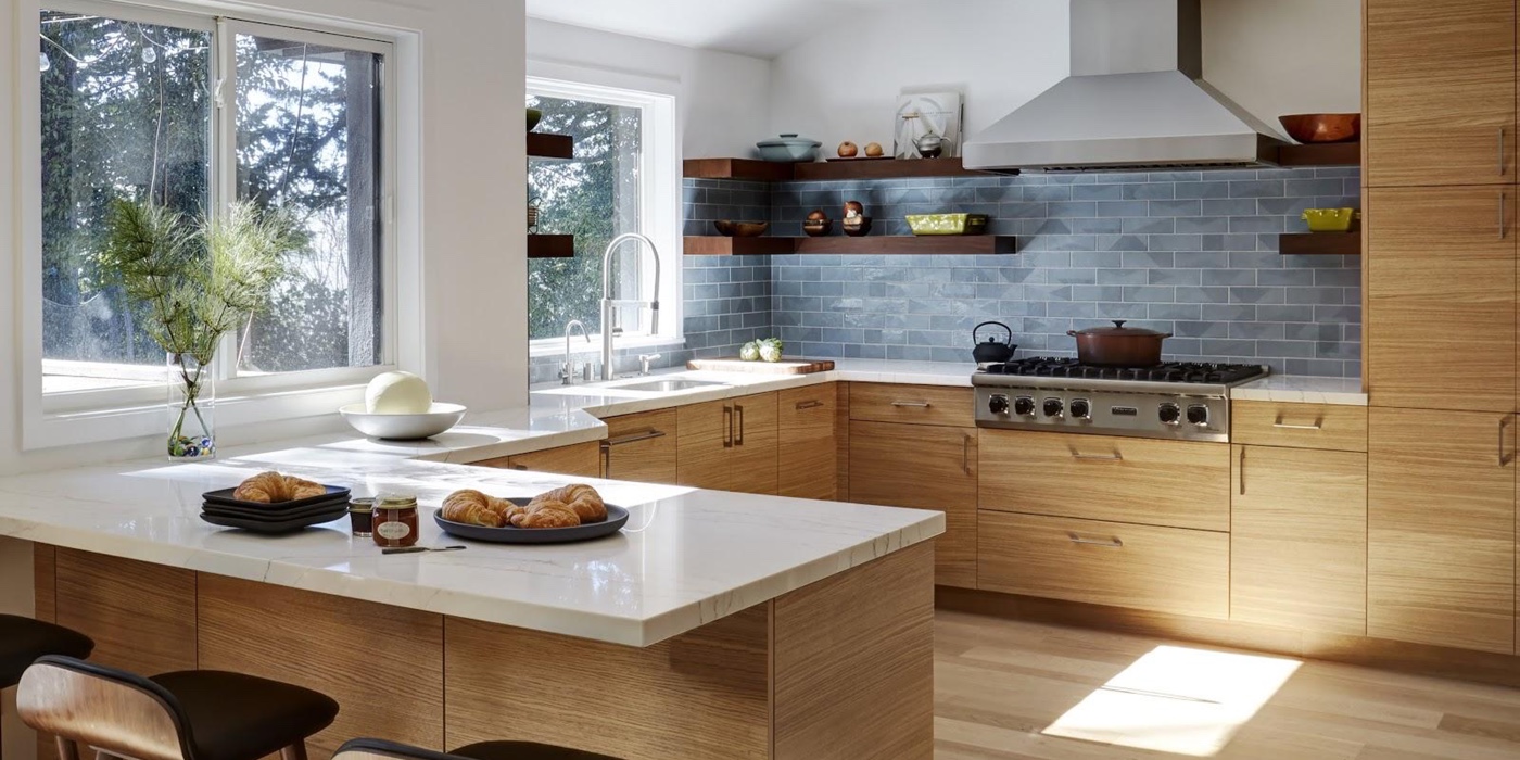 Upscale Kitchen Remodeling Trends for the East Bay Area: Modern with White Countertop: Custom Kitchens by John Wilkins