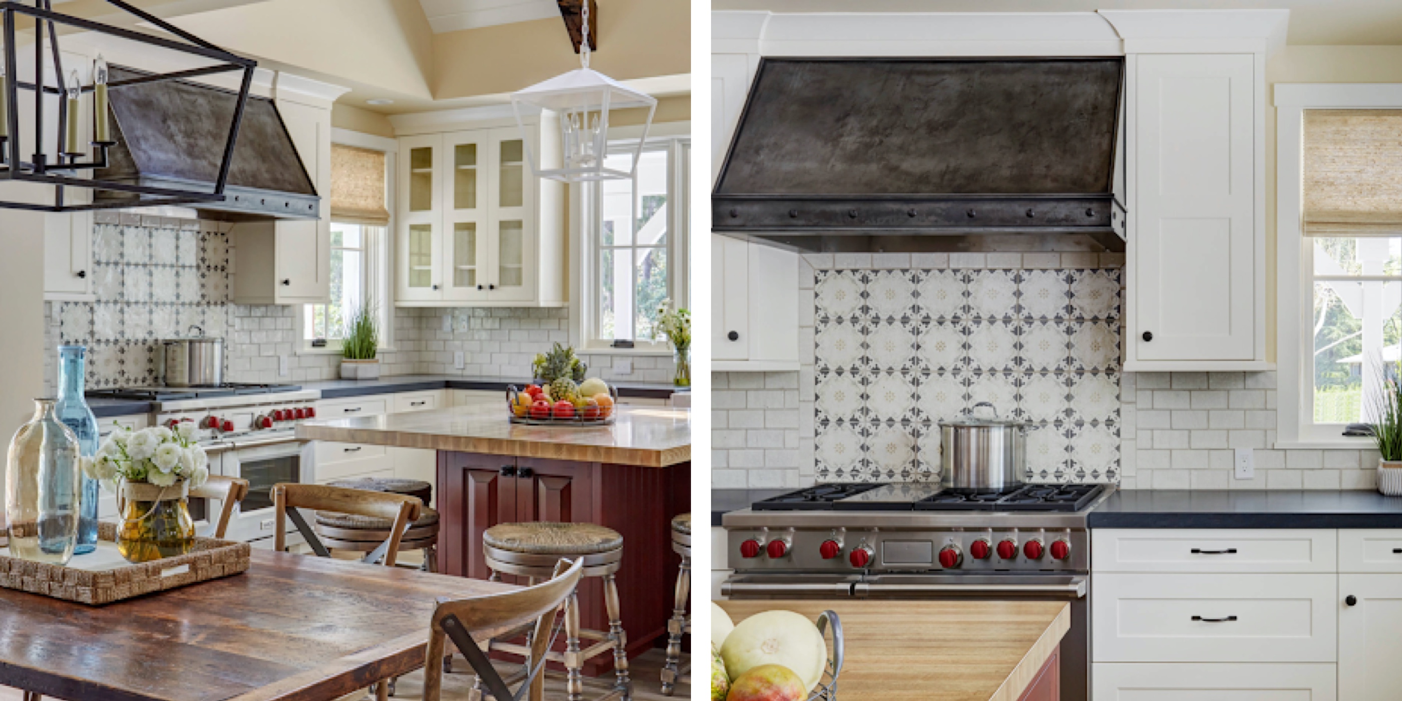 The Top High-End Backsplash Designs in the East Bay Area - Farmhouse Kitchen and Tile Design