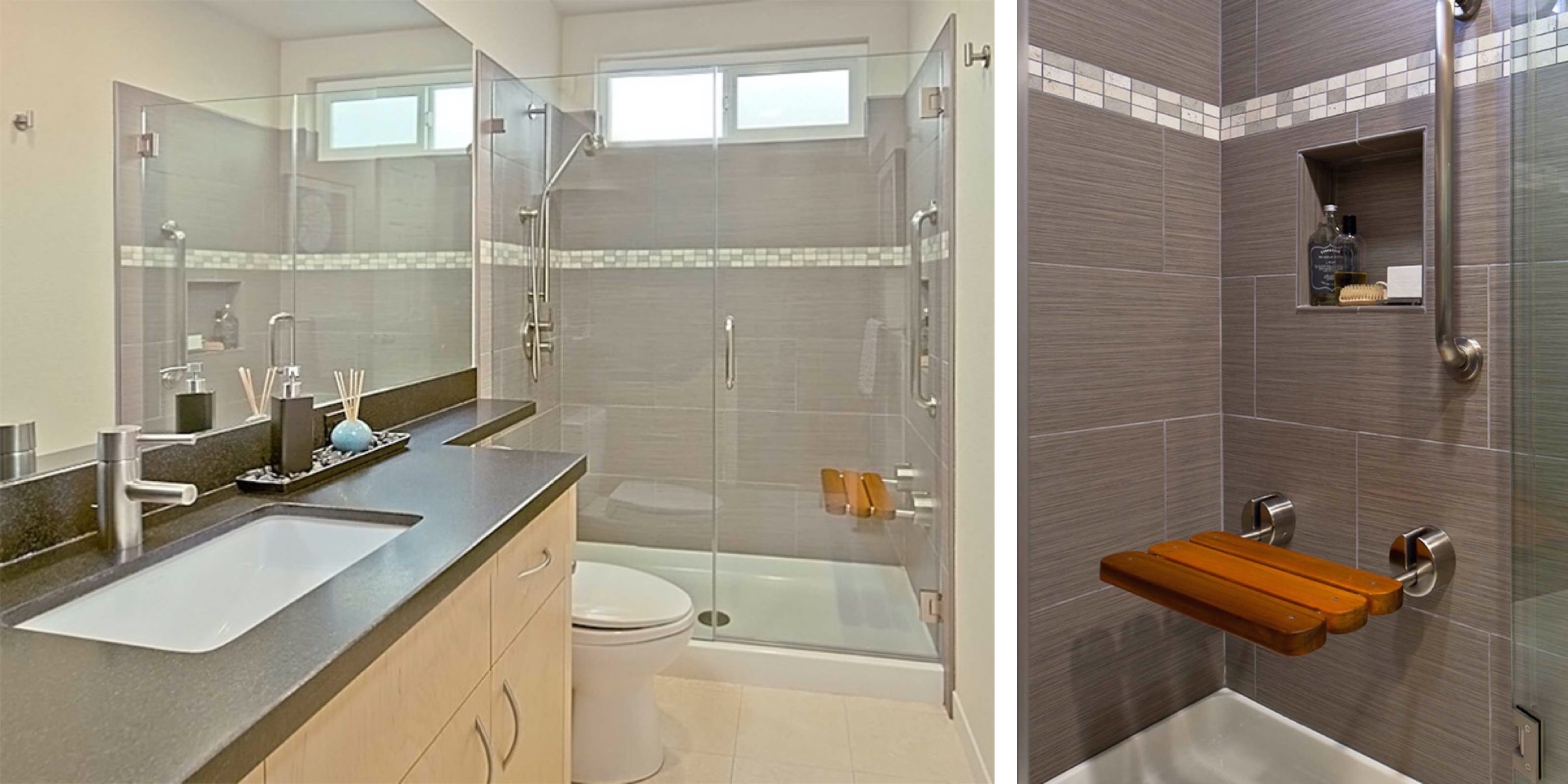 Tips to Transform Your Kitchen and Bath Remodels in the East Bay - Bathroom Renovation - Frameless Shower Door - Custom Kitchens