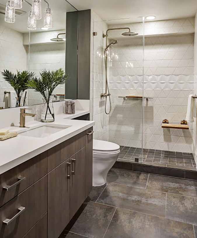 Our Favorite High-End Bathroom Remodels in the East Bay